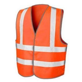 Gilet De Sécurité Orange Réaliste Vêtements Uniformes De Protection