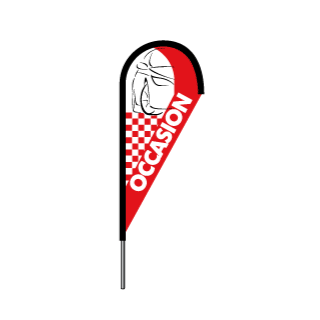 Plumeline Occasion Rouge 230 x 90 cm