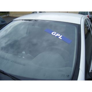 Autocollant pare brise GPL