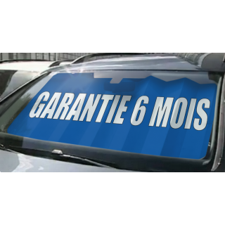 Panneau pare-brise VITRAFLASH Garantie 6 mois bleu en situation