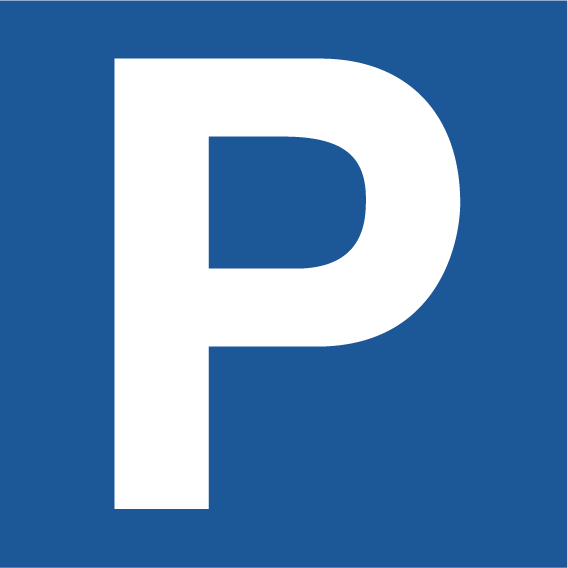 Aua Signaletique - Panneau Interdiction de Stationner Place Réservée - 200 Mm, Aluminium Dibond 3 mm