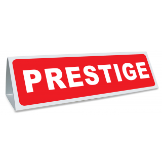 Triangle magnétique de toit prestige coloris rouge