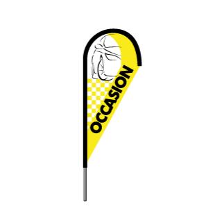 Kit Mat Plumeline Occasion Jaune et Noir 3 m