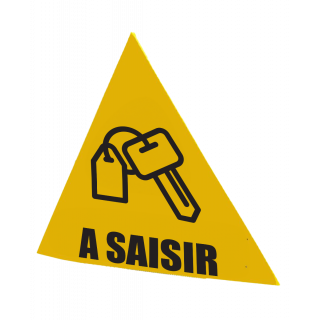 Pyramag prête à partir jaune et noir