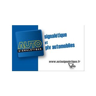 Autocollant personnalisé 20 x 40 cm