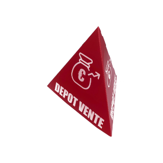 Pyramag prête à partir jaune et noir