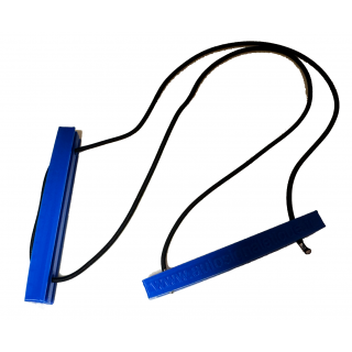 Fixe plaque professionnel avec embouts bleu