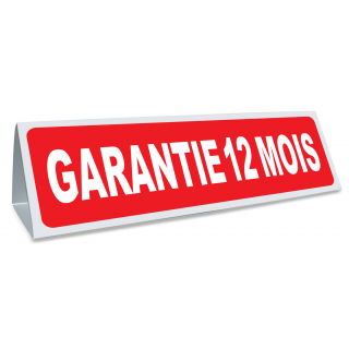Triangle magnétique de toit Garantie 12 mois coloris rouge