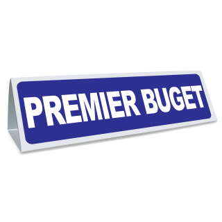 Triangle magnétique de toit Première Main coloris bleu