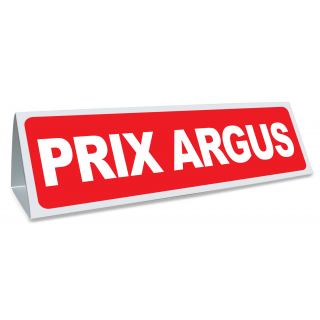 Triangle magnétique de toit Prix Argus coloris rouge