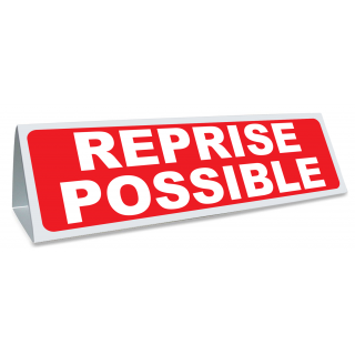 Triangle magnétique de toit Reprise Possible coloris rouge