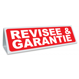 Triangle magnétique de toit REVISEE GARANTIE coloris rouge