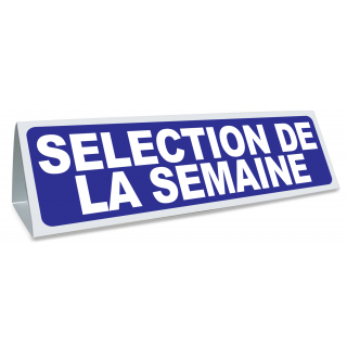 Triangle magnétique de toit Sélection de la Semaine coloris bleu