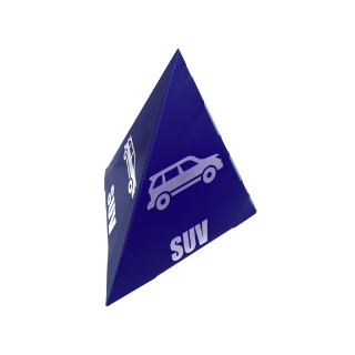 Pyramag SUV bleu