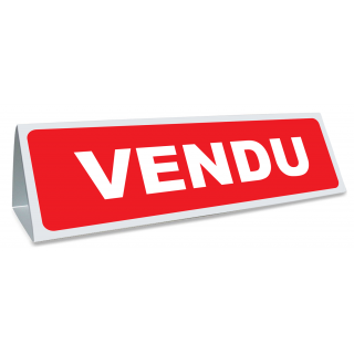 triangle magnétique de toit vendu rouge de travers