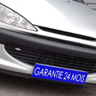 Cache plaque d'immatriculation avantage bleu Garantie 24 mois