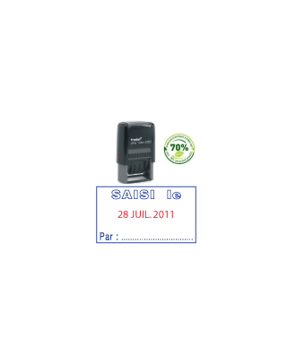 Tampon printy saisi le + date ref 4750l8