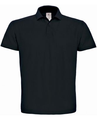 Polo homme manches courtes ID.001 PUI10 - Black
