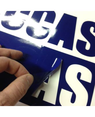 Lettrage adhésif 40 mm